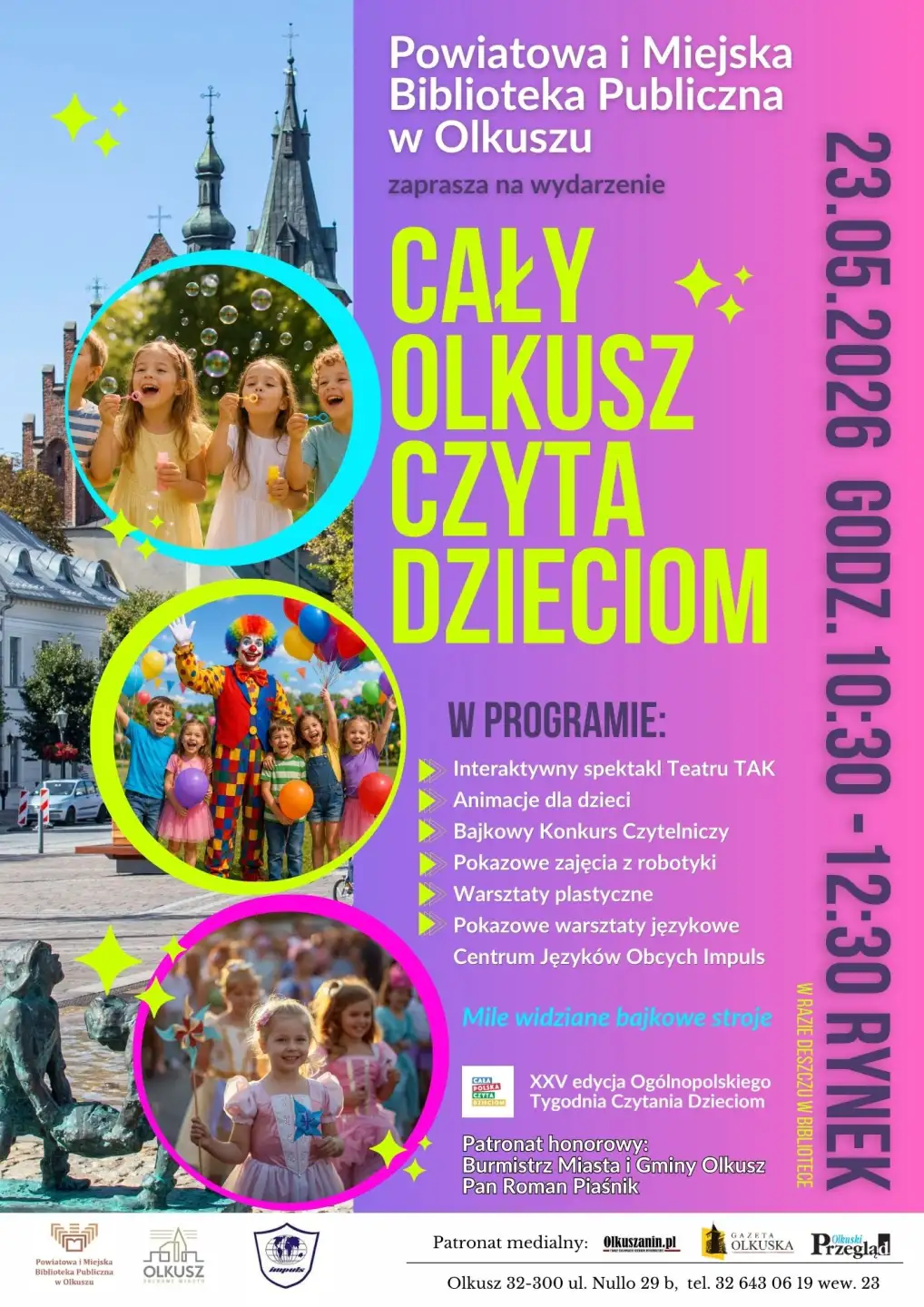 CAŁY OLKUSZ CZYTA DZIECIOM