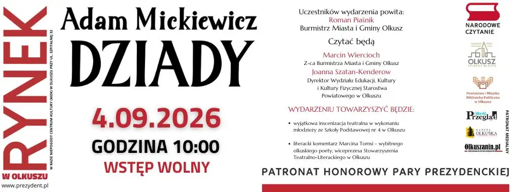 NARODOWE CZYTANIE 2026
