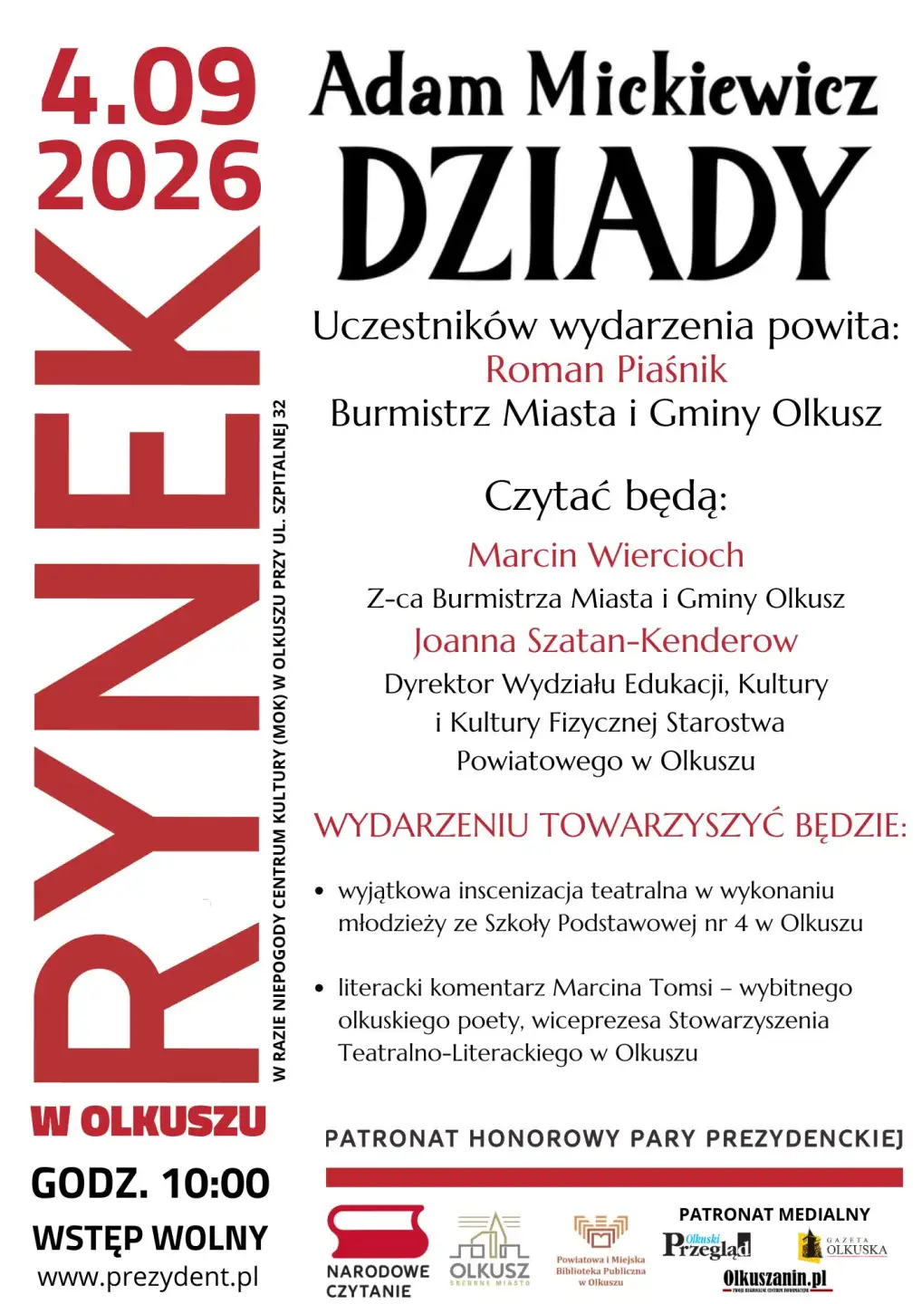NARODOWE CZYTANIE 2026 