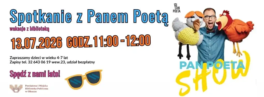 PAN POETA SHOW DLA DZIECI!