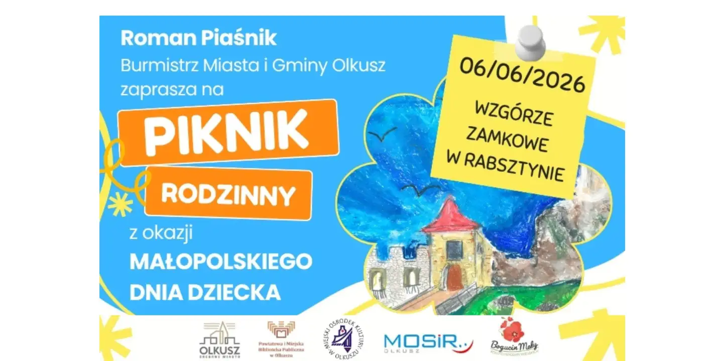 PIKNIK RODZINNY Z OKAZJI MAŁOPOLSKIEGO DNIA DZIECKA