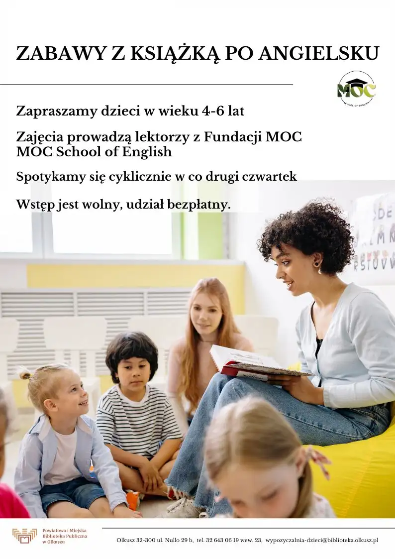 ZABAWY Z KSIĄŻKĄ PO ANGIELSKU