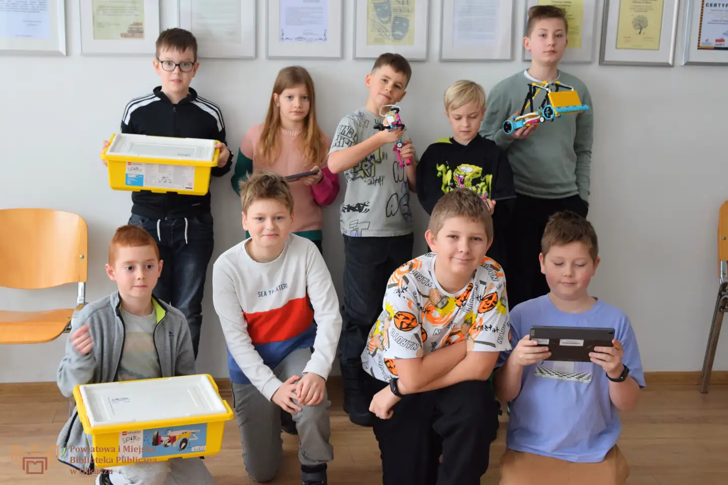 ZAKOŃCZENIE PIERWSZEGO CYKLU ZAJĘĆ KLOCKOTEKA