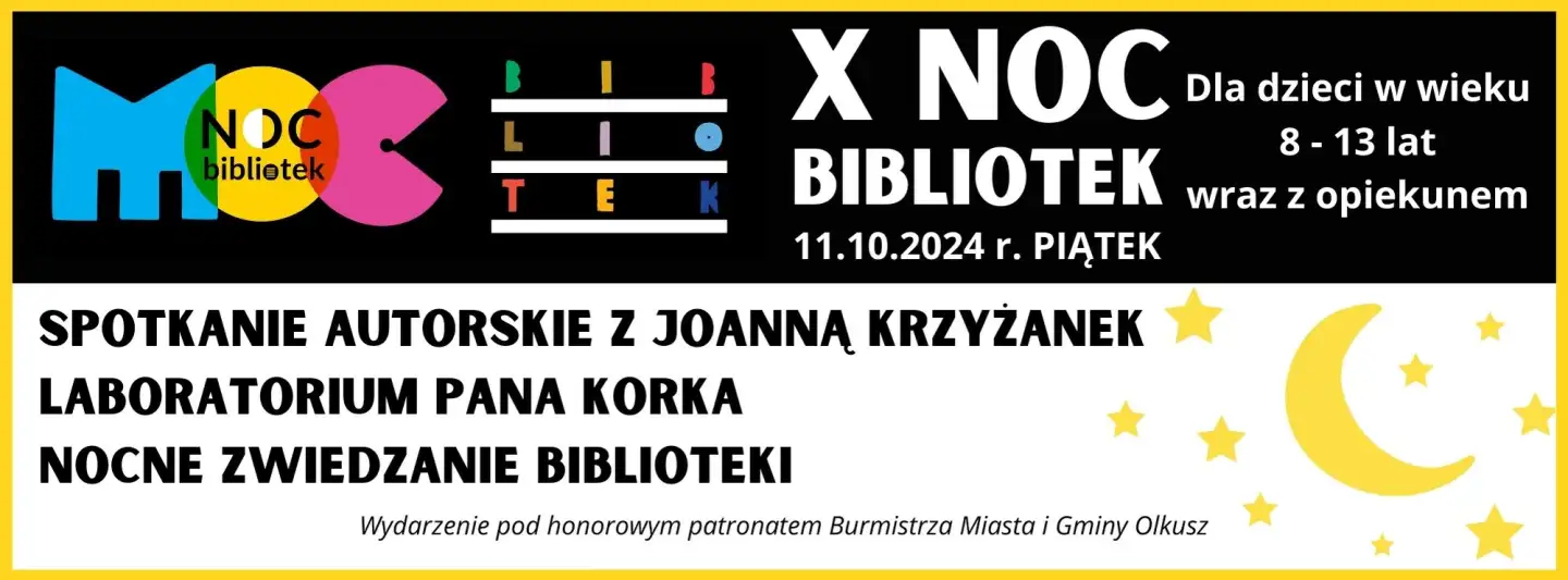 X NOC BIBLIOTEK