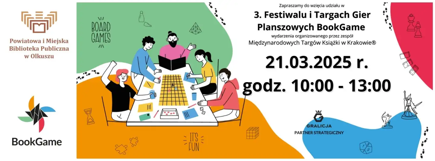 GRAIBOTY - GRY PLANSZOWE I ROBOTY NA FESTIWALU I TARGACH GIER PLANSZOWYCH BOOKGAME W KRAKOWIE