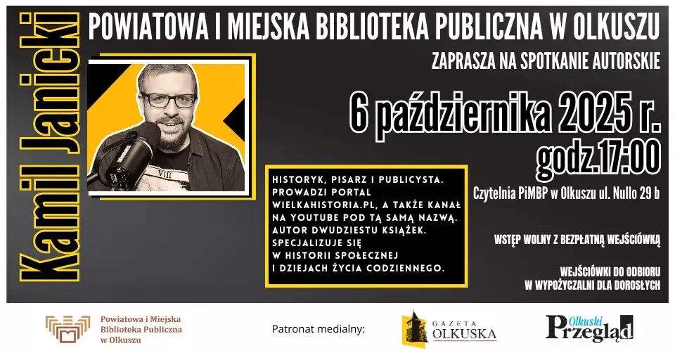 SPOTKANIE AUTORSKIE Z KAMILEM JANICKIM